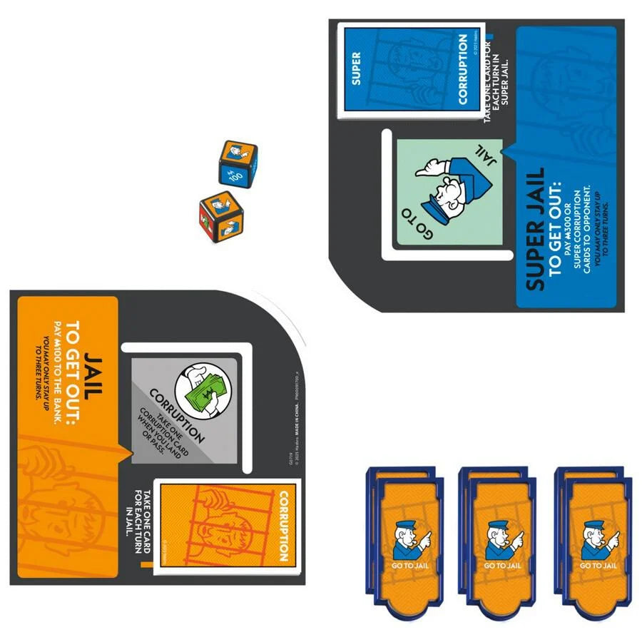 HASBRO MONOPOLY EXPANSION GO TO JAIL