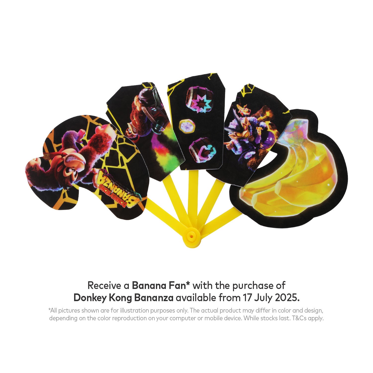 Nintendo Banana Fan (Free Gift)