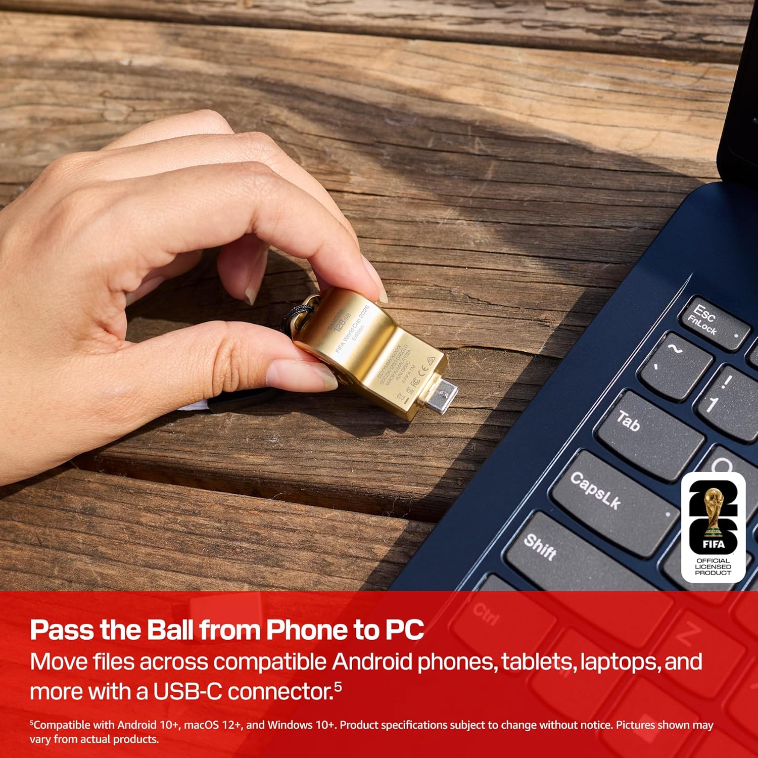 Fd Sandisk Usb-c 128gb Fifa 2026 Gd