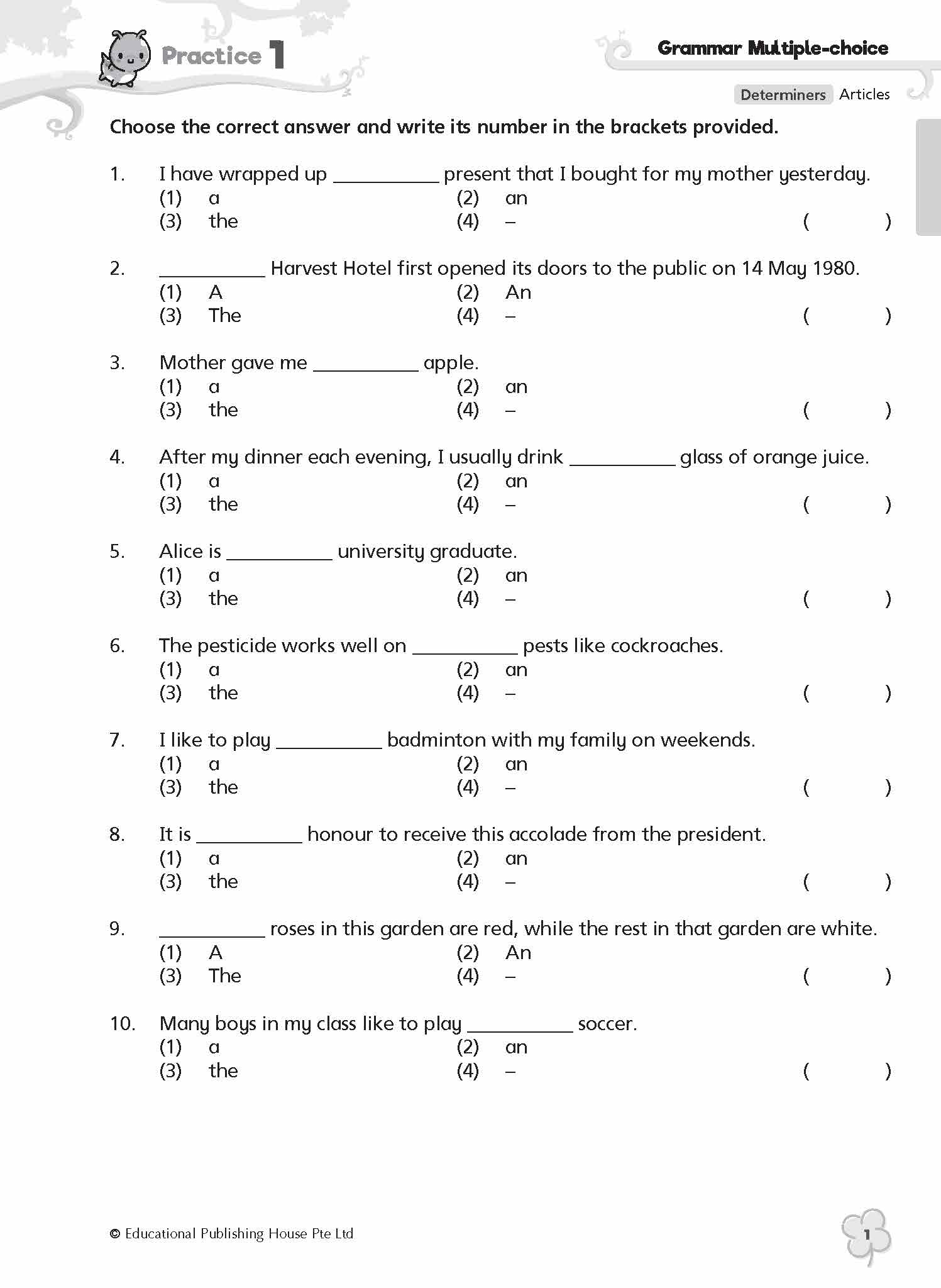 Primary 5 Complete Practice Book For Grammar, Vocabulary And Comprehension 4th Edition