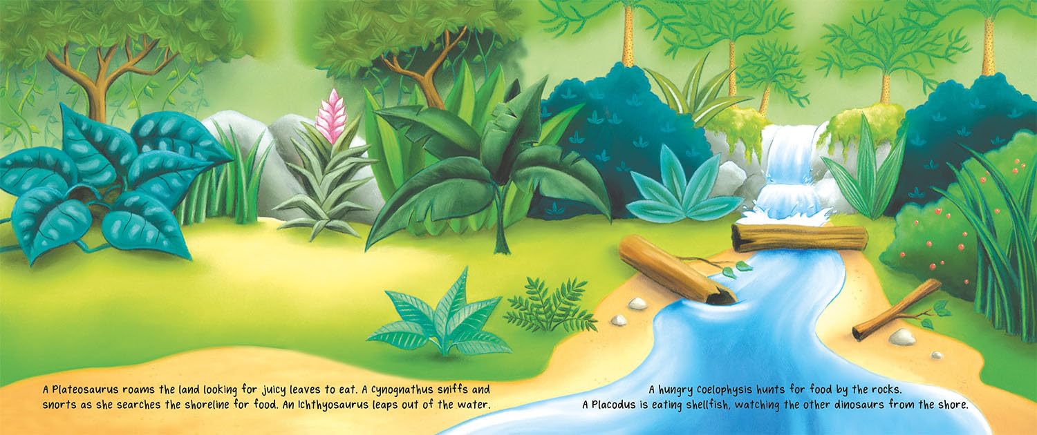 Two Windmills Limited Magnetic Dinosaur Island (Magnetic Play Learn) (Hardcover)