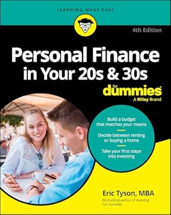 Personal Finance in Your 20s & 30s for Dummies