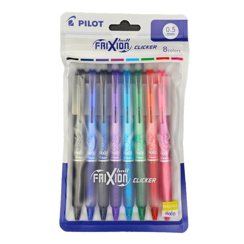 Pilot Rb Frixion Clicker 0.7Mm 8Col Set