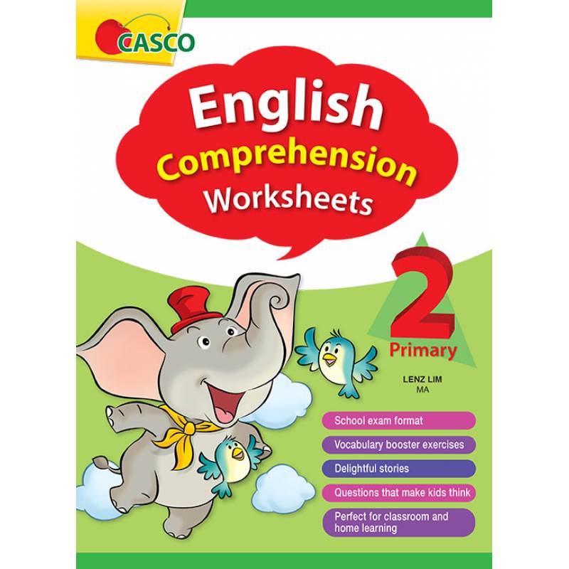 English Comprehension Worksheets Primary 2