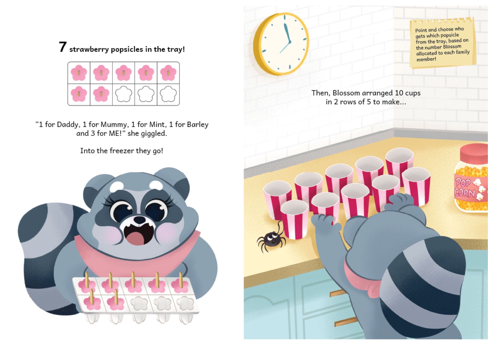 Maths Storybook: The Breakfast Surprise! - Counting, One-to-one correspondence (3-6yo)