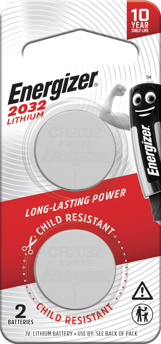 Energizer Lithium Coin CR2032BP2