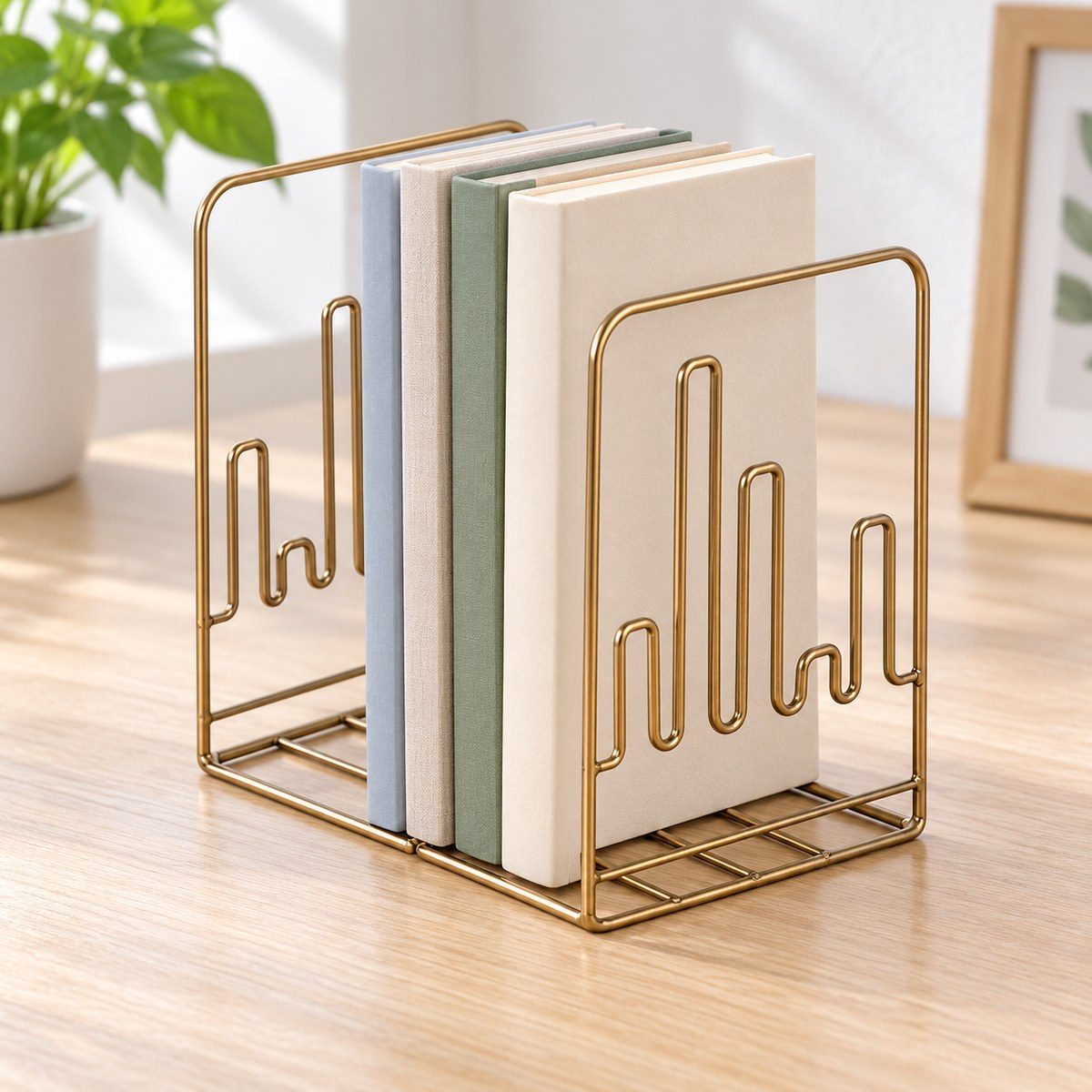  Skyline Wire Fancy Bookend 
