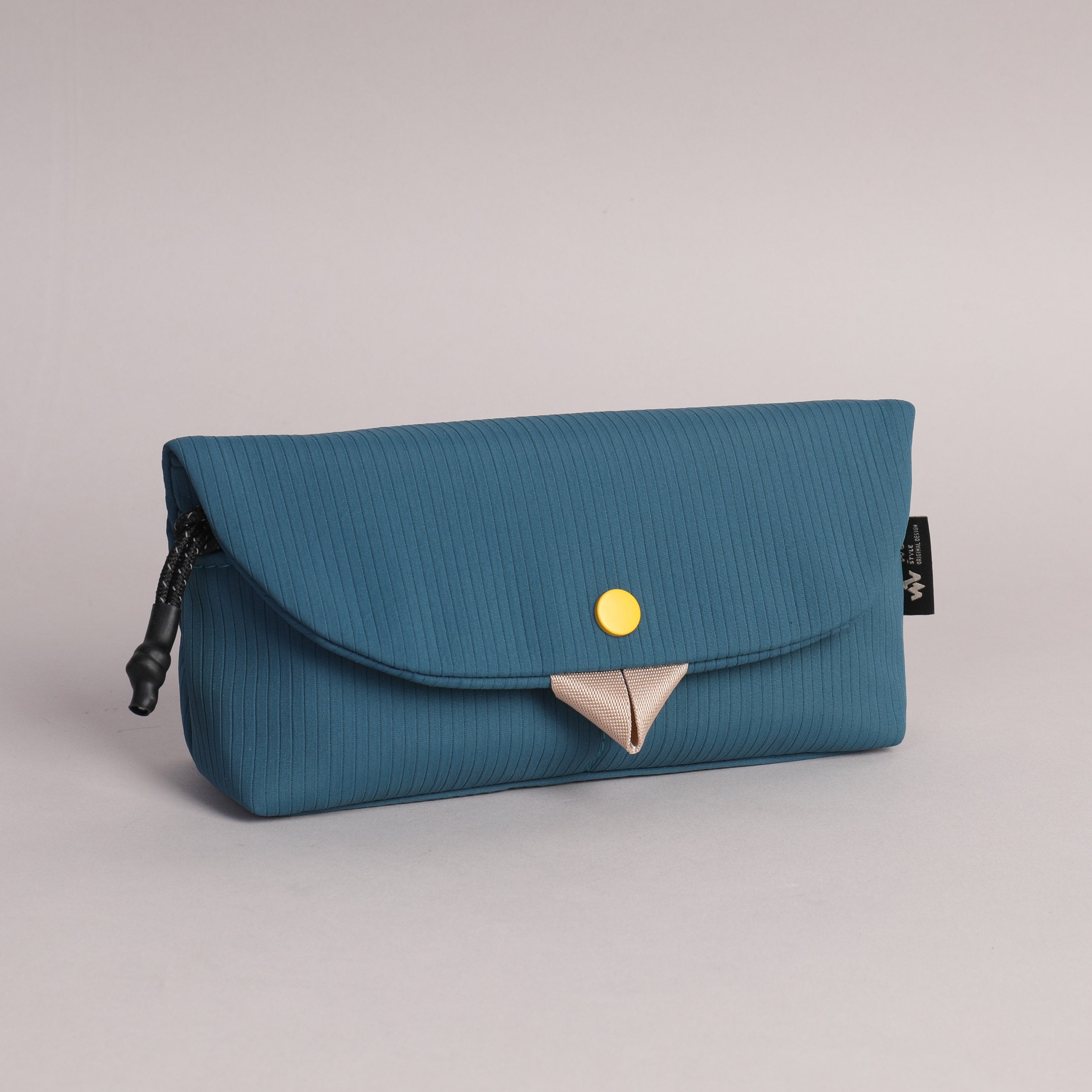 Pencil Bag with Flap - Green