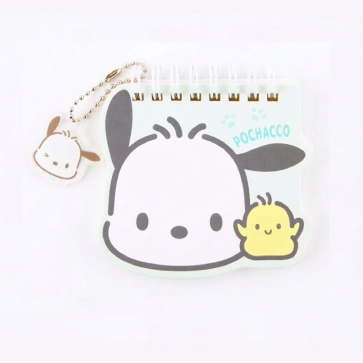 Sanrio Pochacco Mini Note Pad with Charm