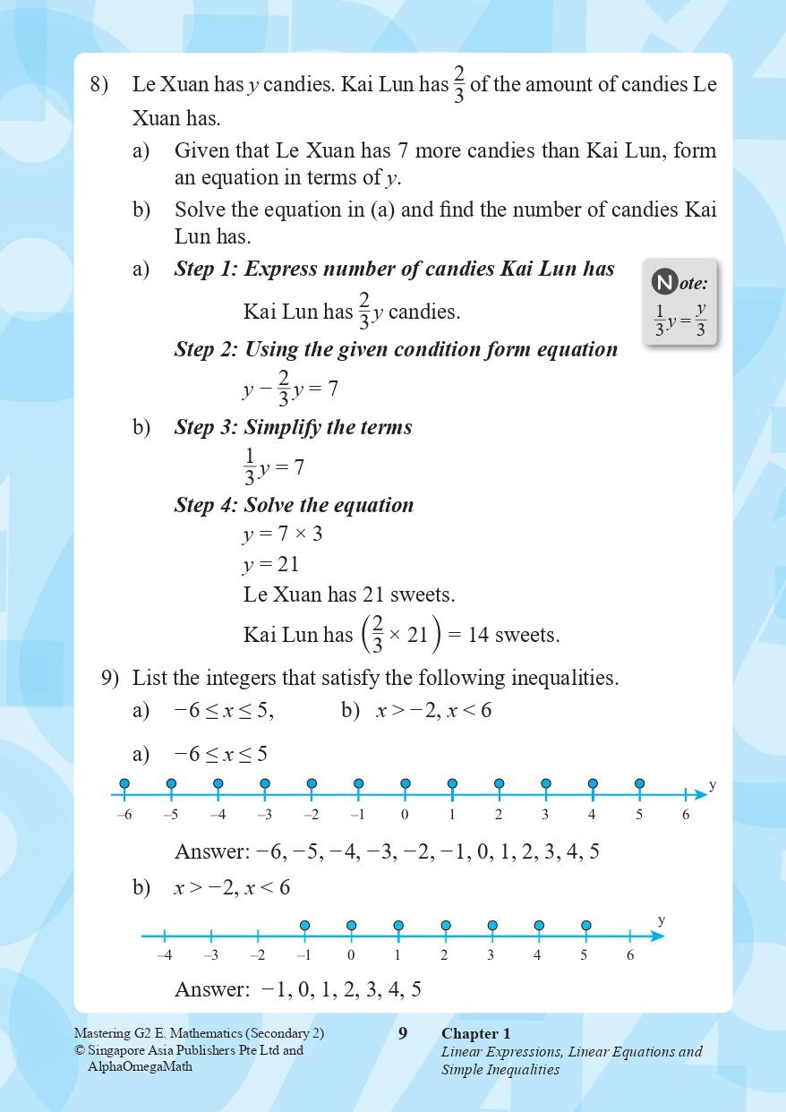 Mastering G2 ELEMENTARY MATHEMATICS Secondary 2 – Popular Book Company ...