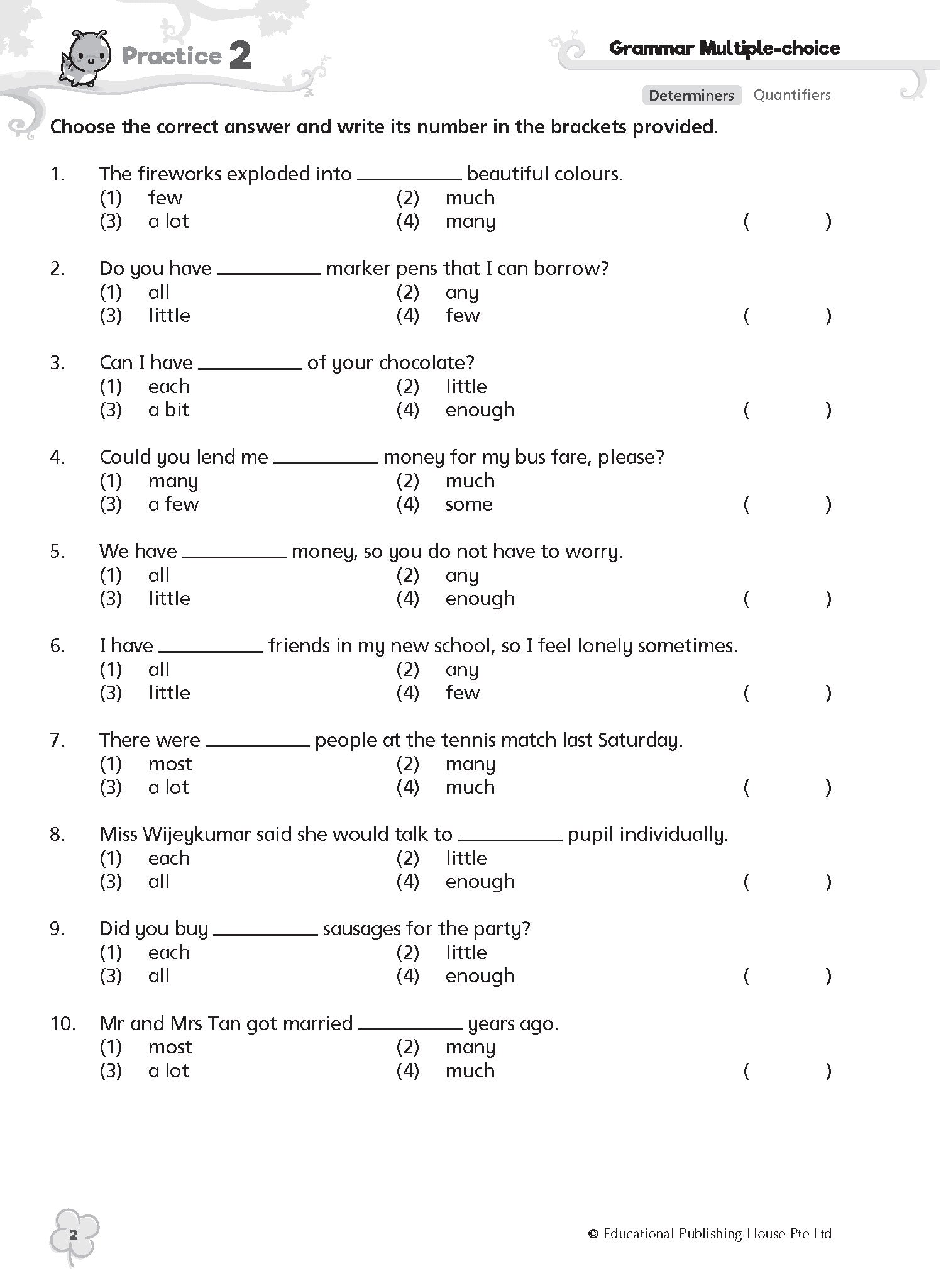 Primary 6 Complete Practice Book For Grammar Vocabulary And Comprehension 4th Edition