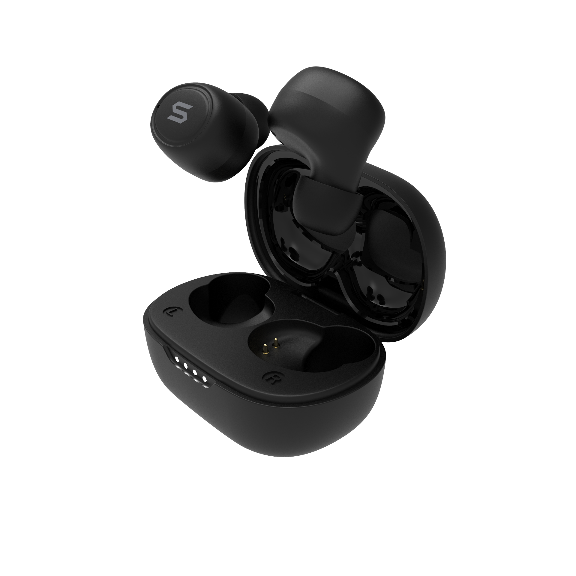 Soul S-micro10 - Micro True Wireless Earbuds With Low Latency - Black