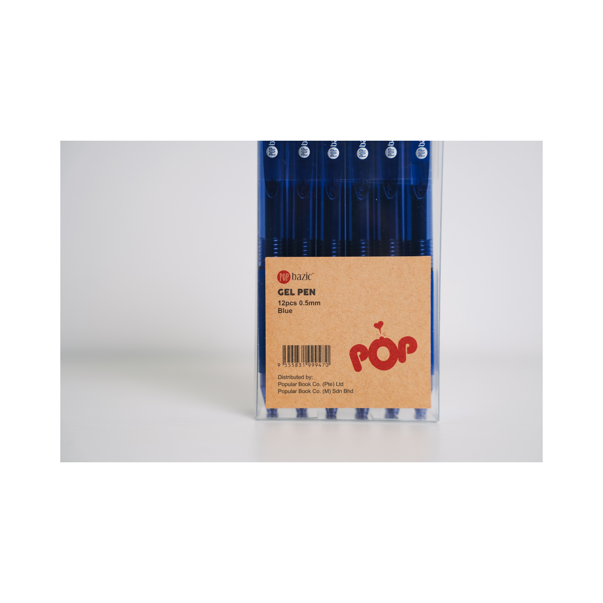 Pop Bazic Gel Pen 0.5mm Blue