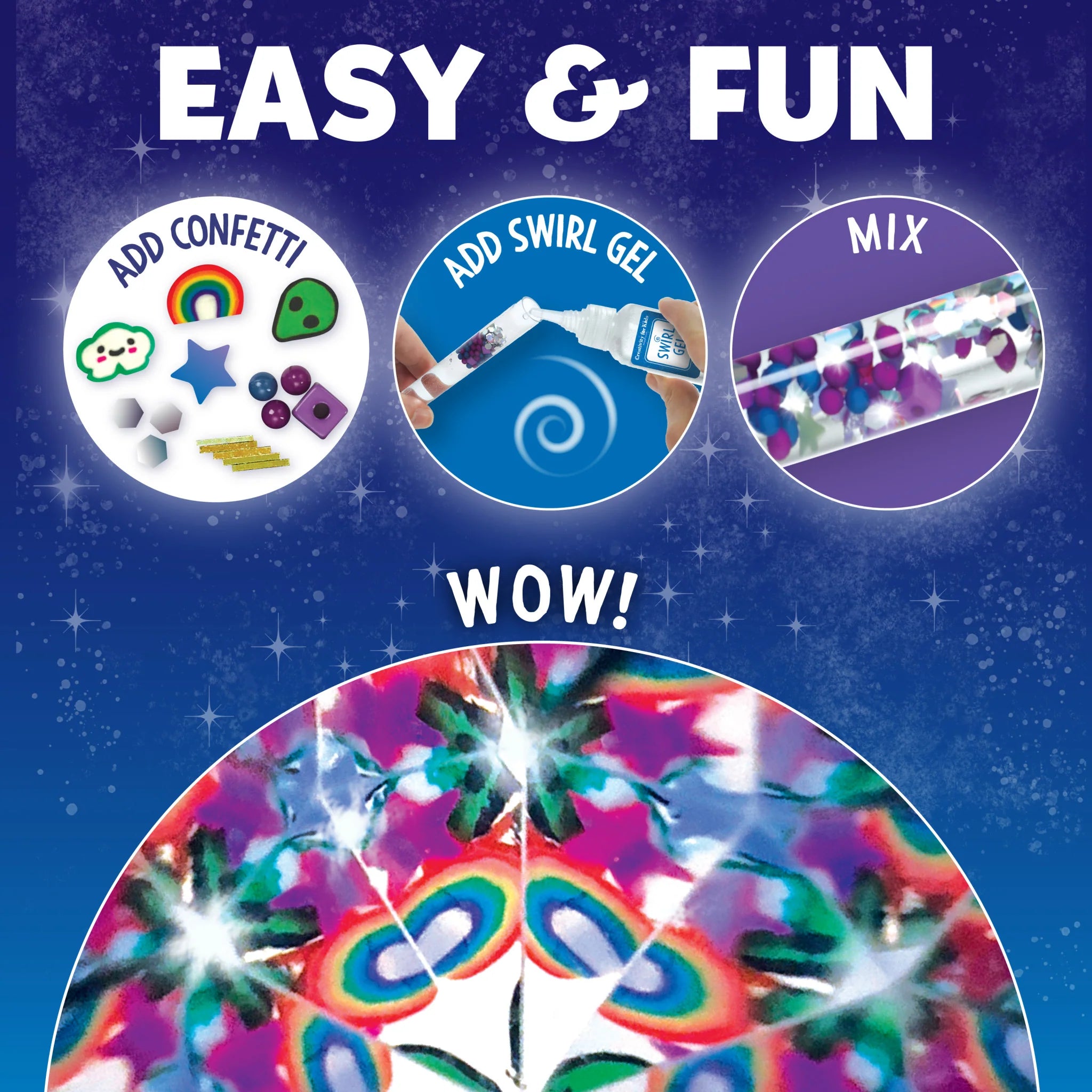 Faber-Castell Creativity For Kids, Magic Swirl Kaleidoscope-6300