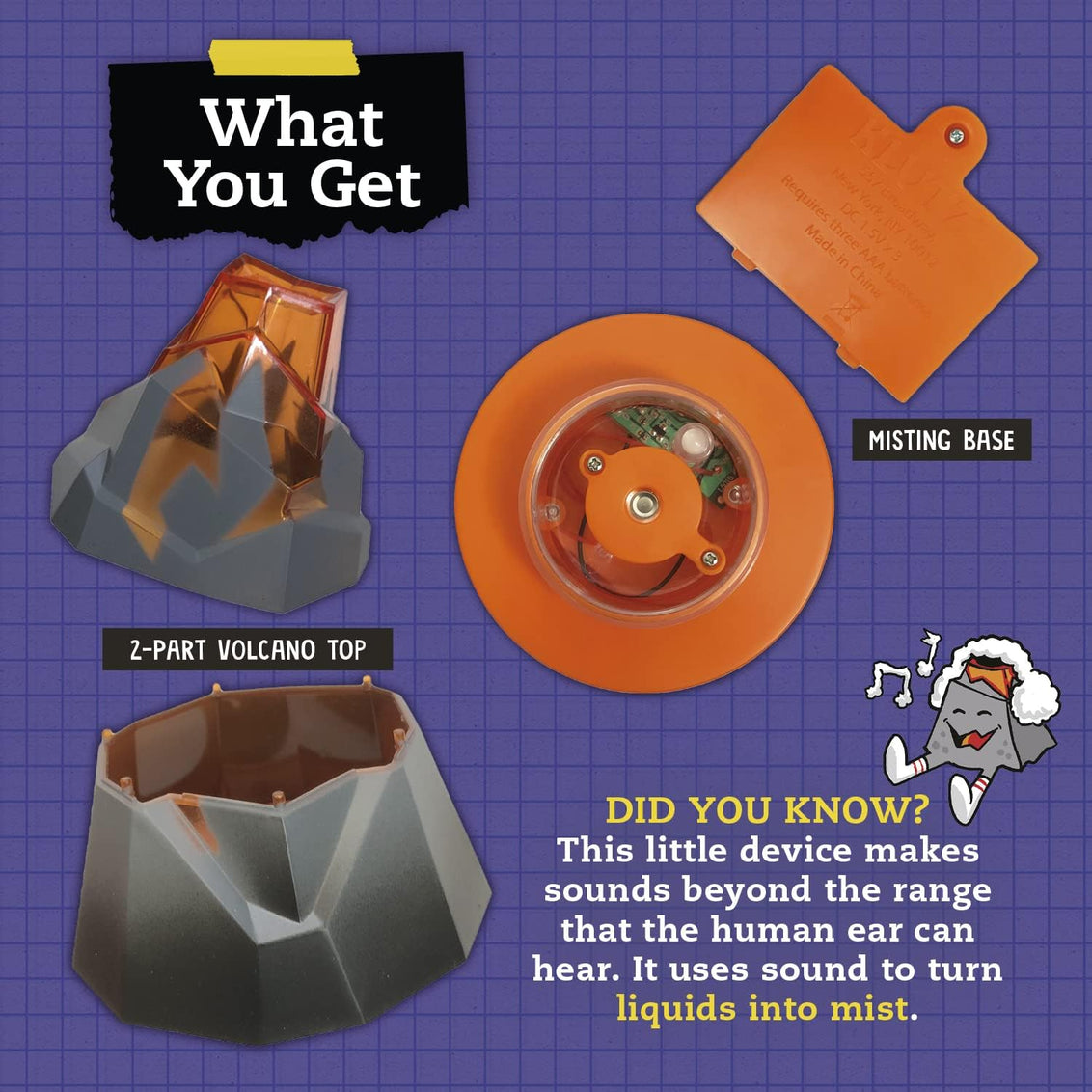 Klutz Ultrasonic Misting Volcano