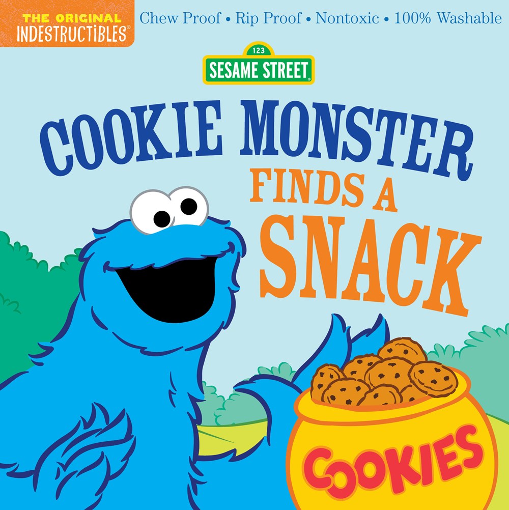 Cookie Monster Finds a Snack (Indestructibles: Sesame Street)