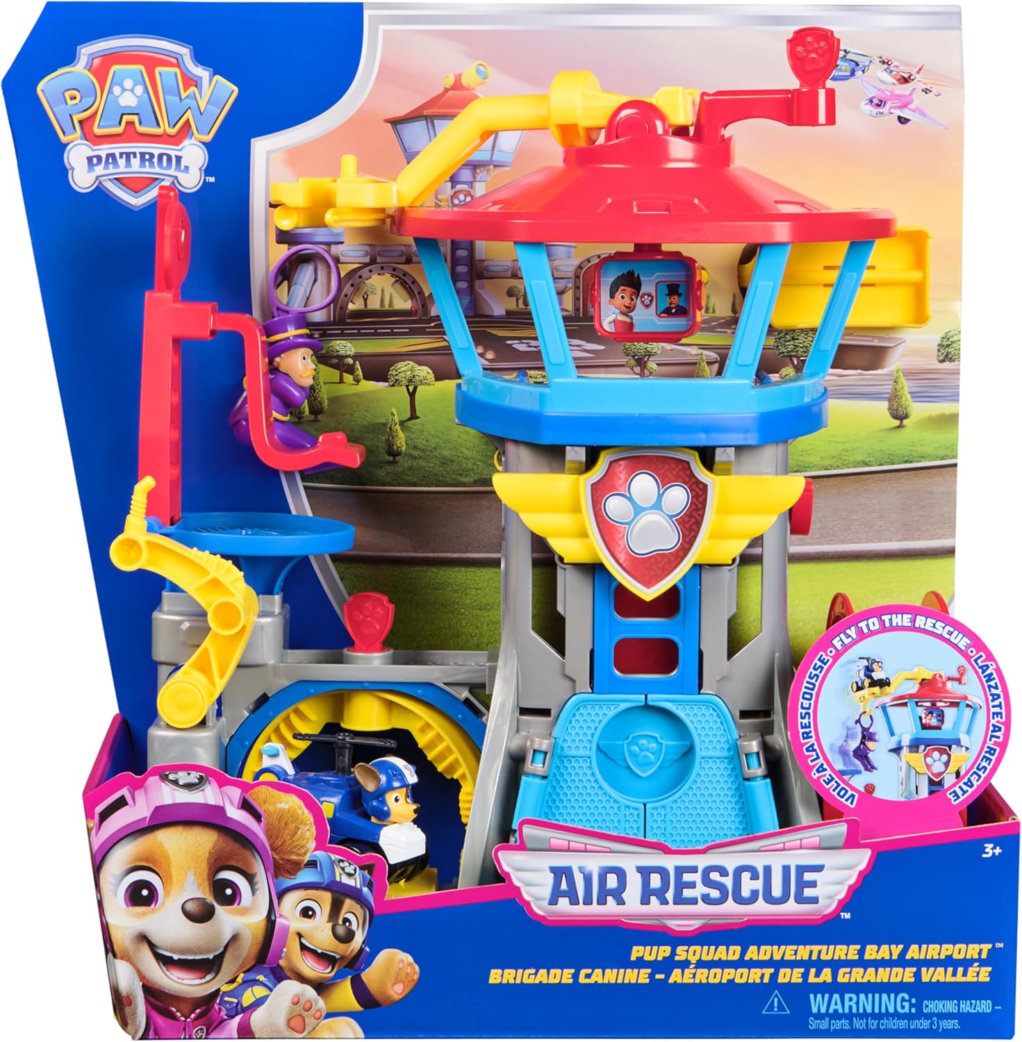 Paw Patrol Air Rescue Pup Squad Airport Tower