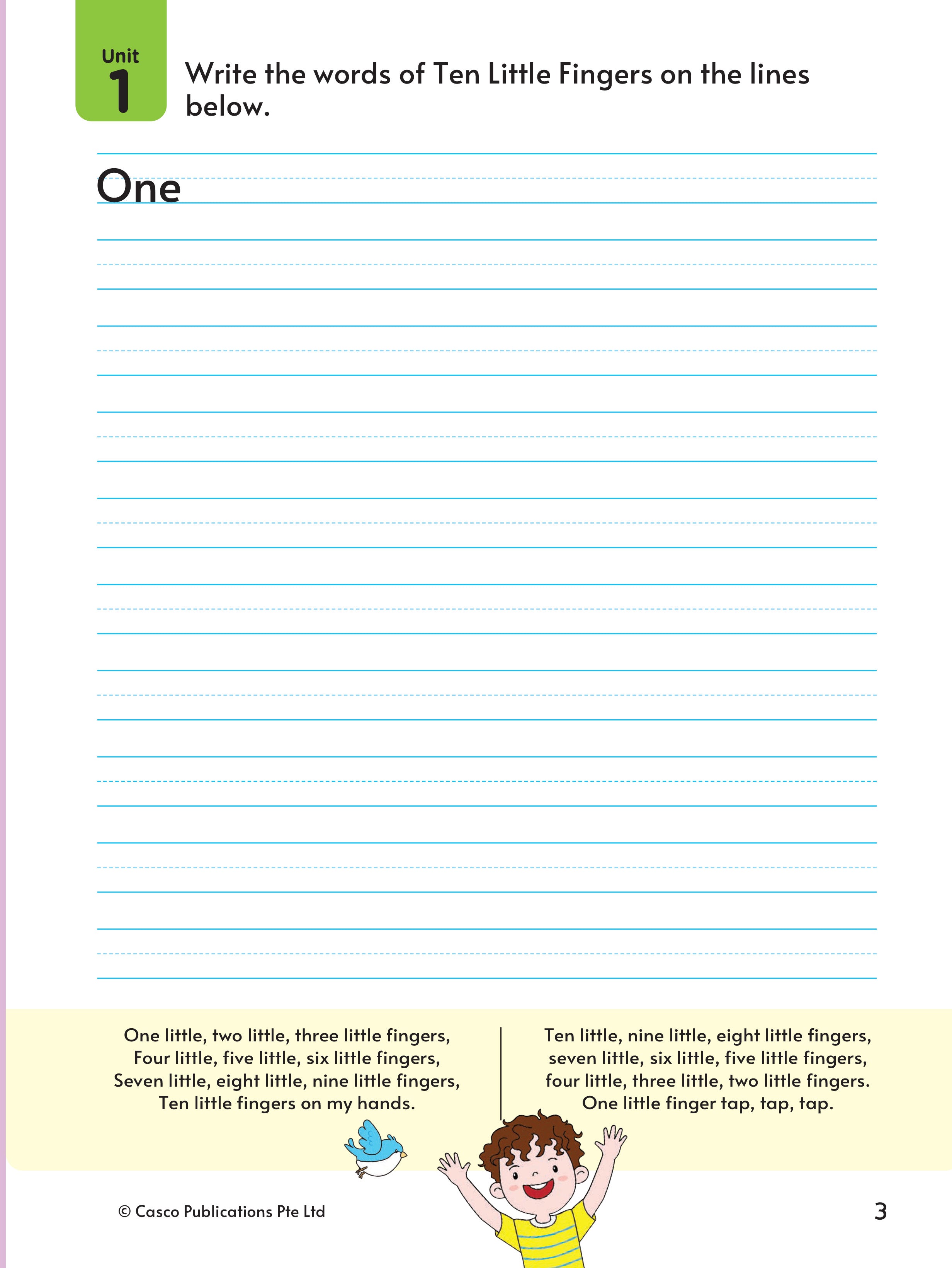 Curious Kids Series: Rhymes for Growing Minds Kindergarten 2