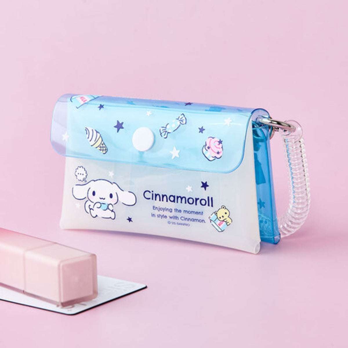 Sanrio Cinnamoroll Dual Case Key Ring