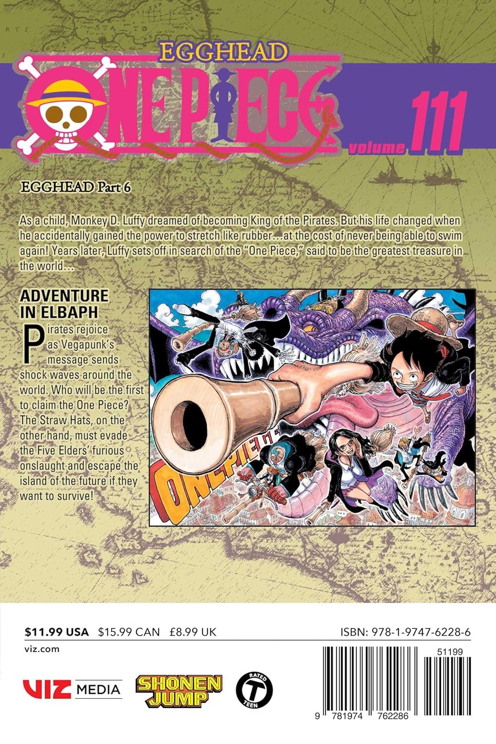 One Piece Vol 111