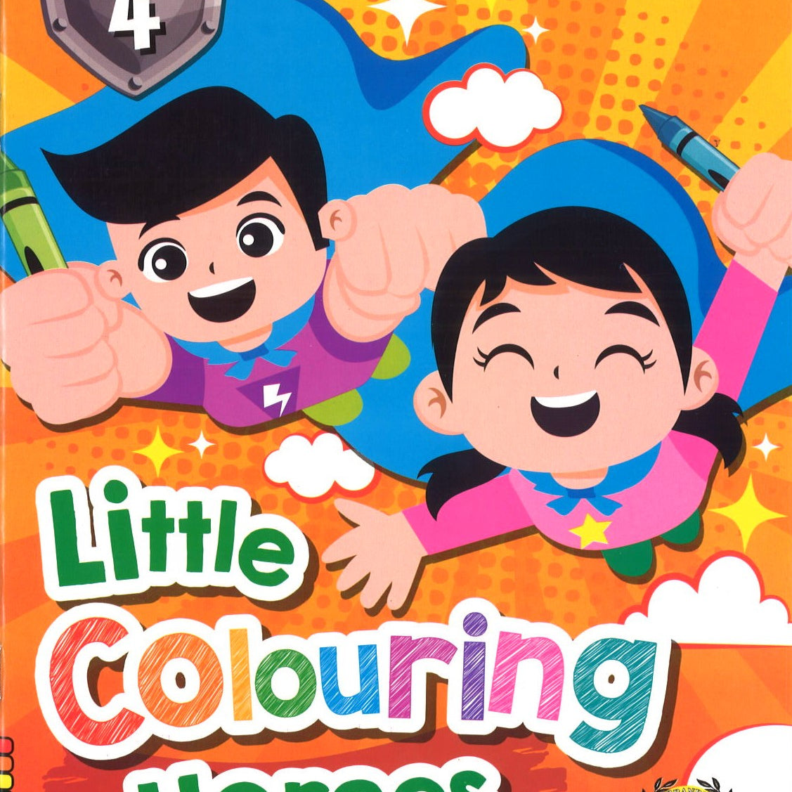 Little Colouring Heroes Book 4