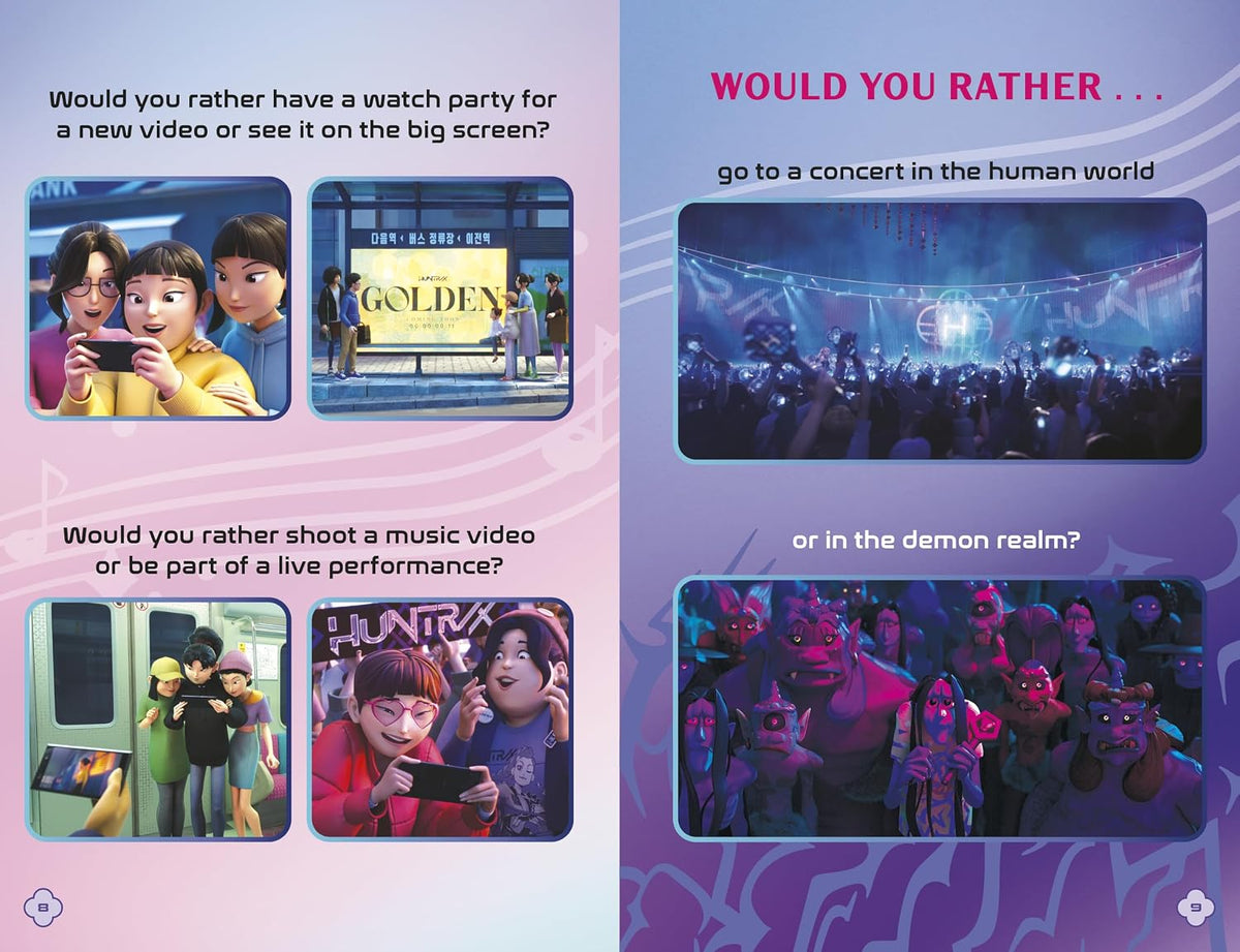 KPop Demon Hunters: Official Would You Rather? (Paperback)