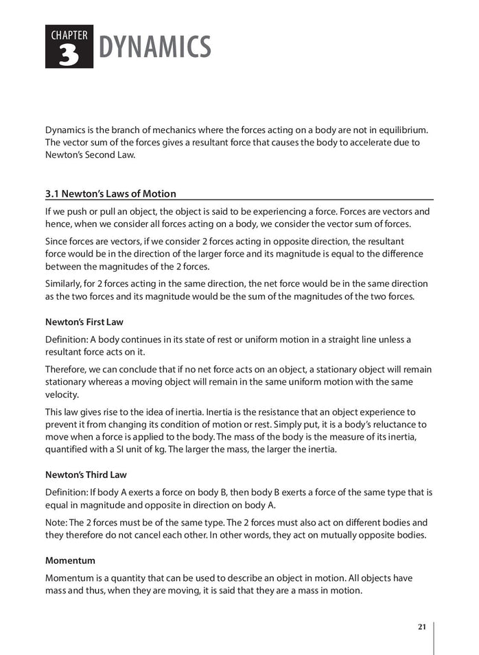 A-Level H2 Physics Summary Notes