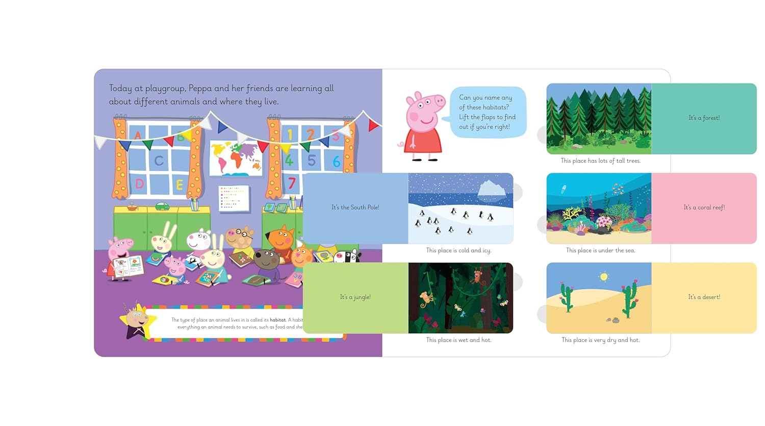 Peppa's Animal Habitats (Learn with Peppa)