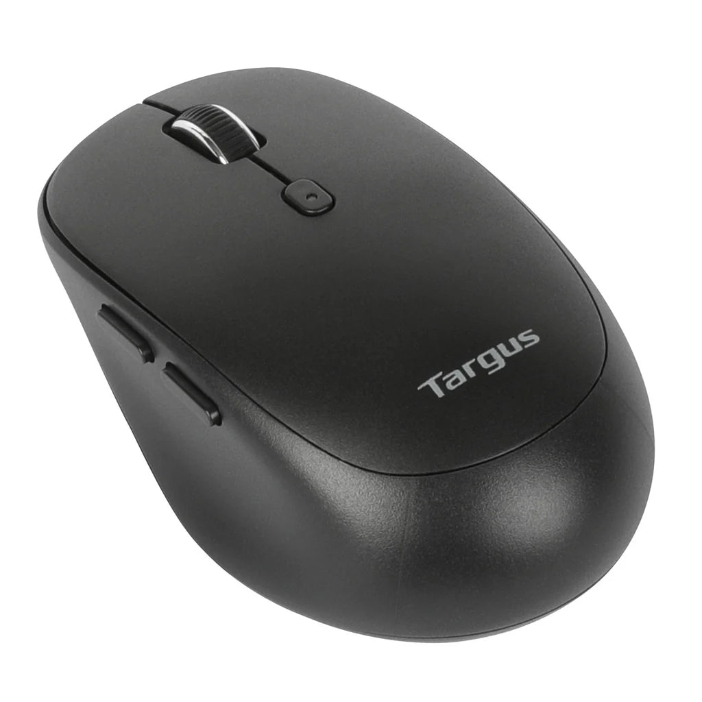 Targus Midsize Comfort Multi-Device Antimicrobial Wireless Mouse (Black) 