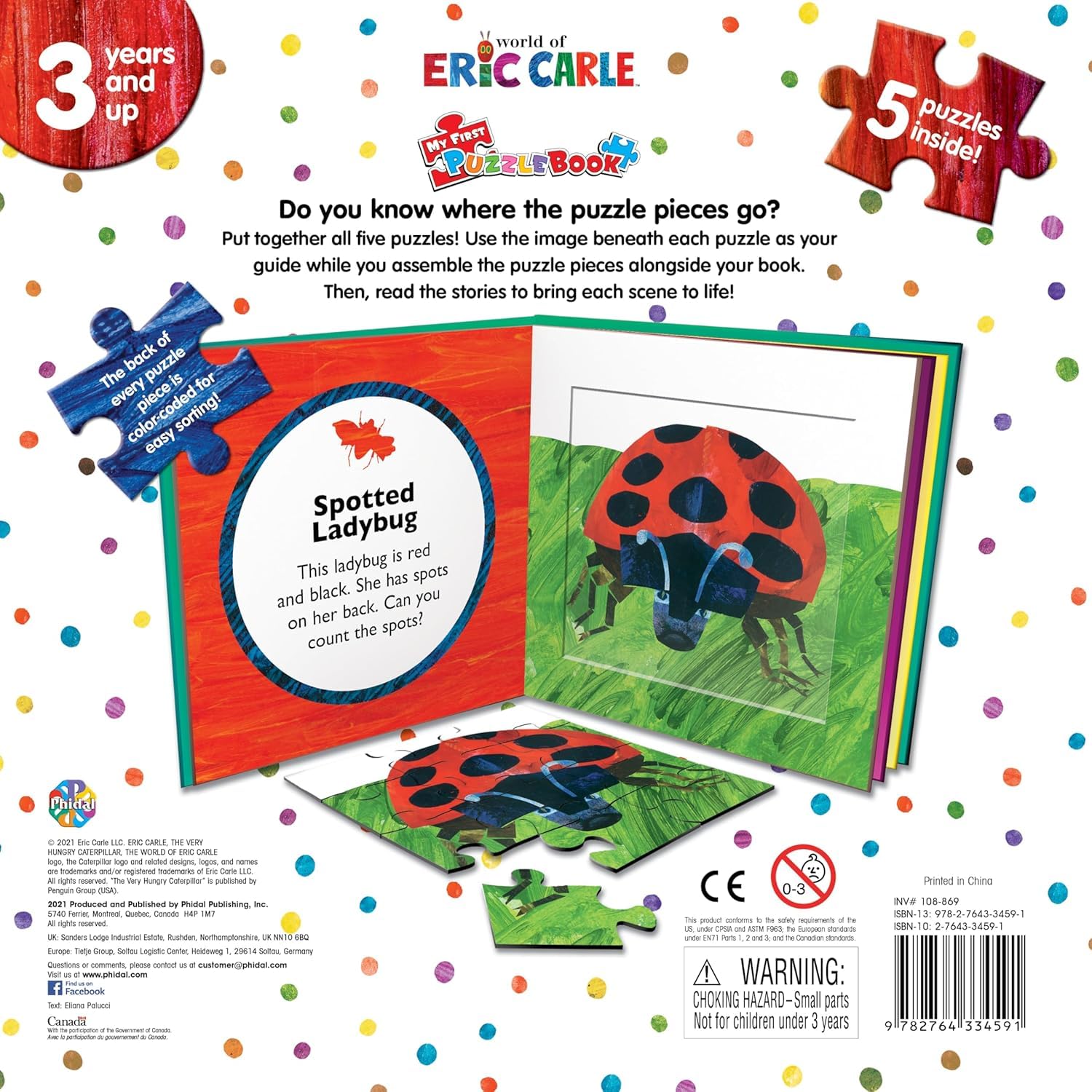 World of Eric Carle My First Puzzle Book - Board Book