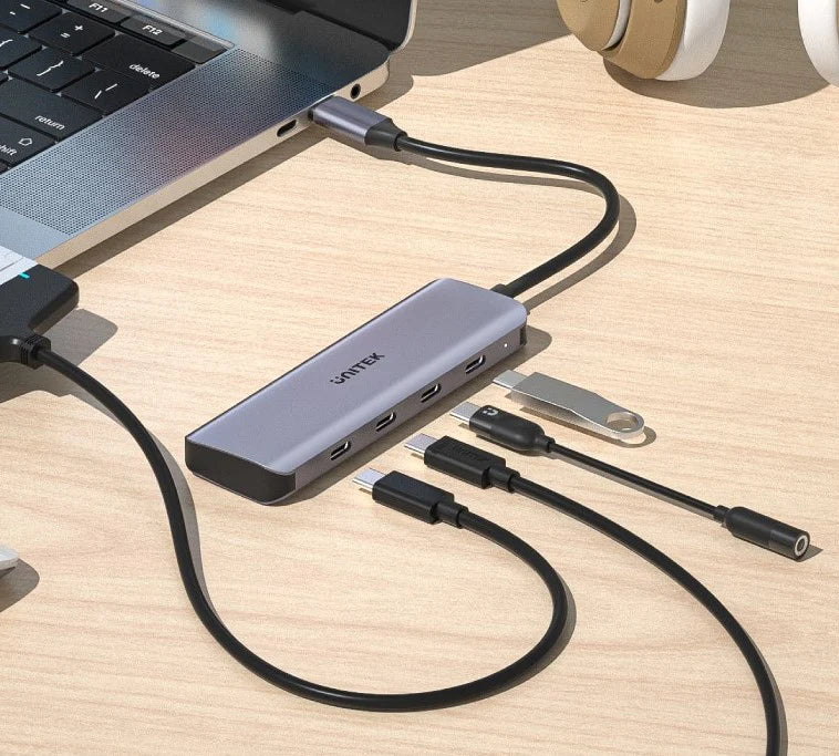 Unitek H1107K uHUB Q4 Next 4 Ports USB-C Hub