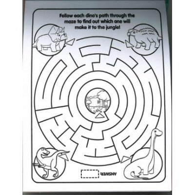 Game Book: Dinosaur Imagine Ink Mess Free