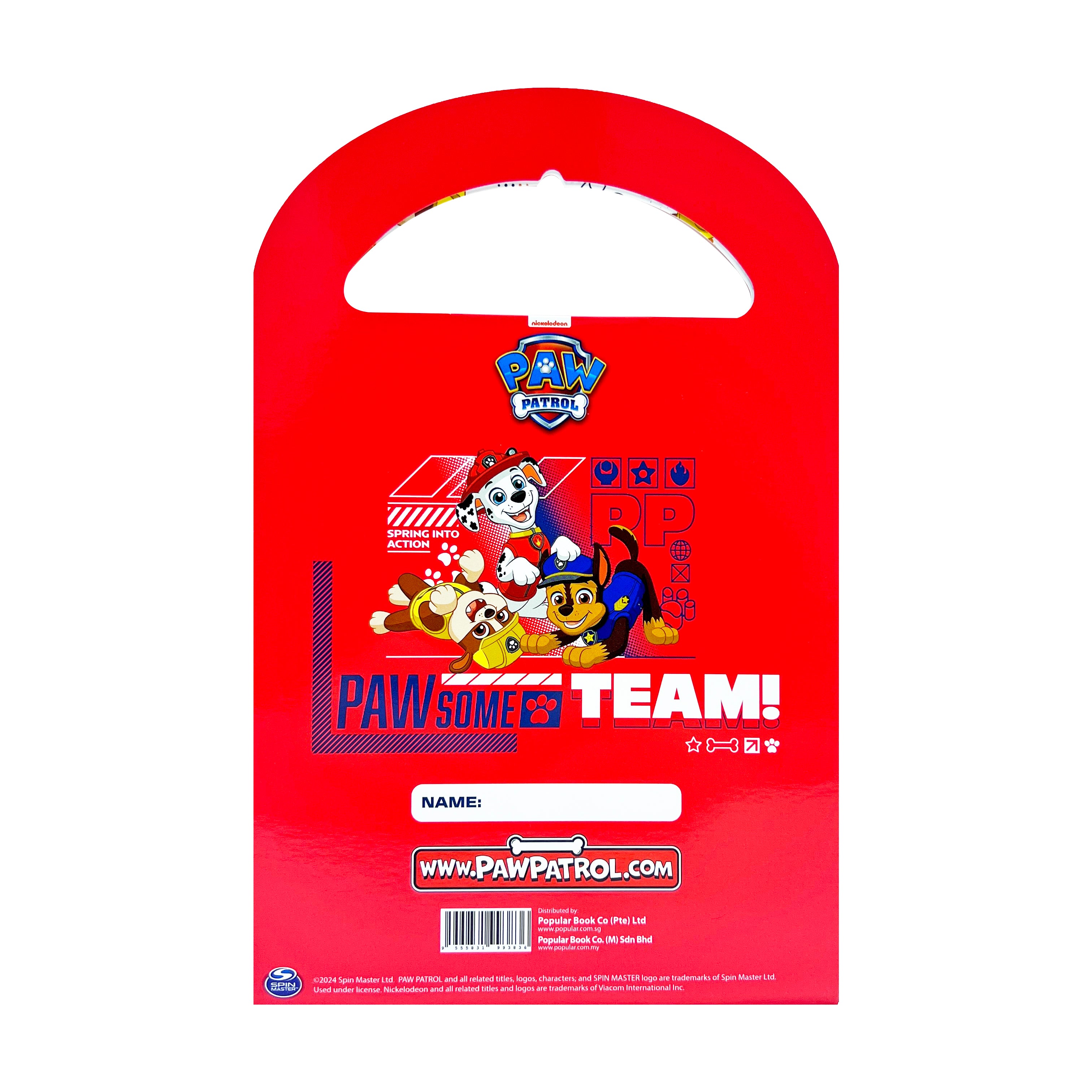 PAW PATROL STICKER BOOK WITH STICKER SET-PLAYTIME PUPS