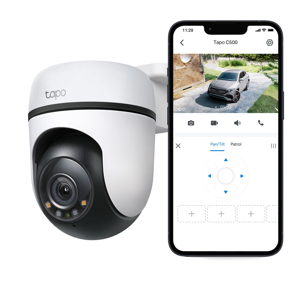 TP-Link Tapo C500 Outdoor Pan/Tilt Security WiFi Camera – Popular