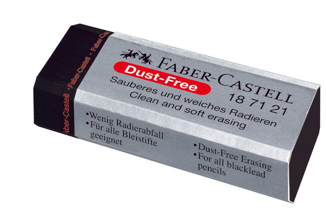 Faber-Castell Dust-Free Eraser, Black BLK-187121
