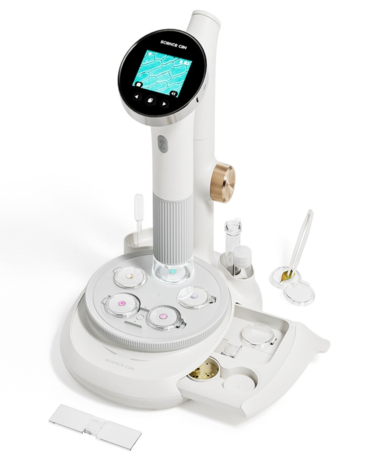 Microscope Vision 400x Magnification