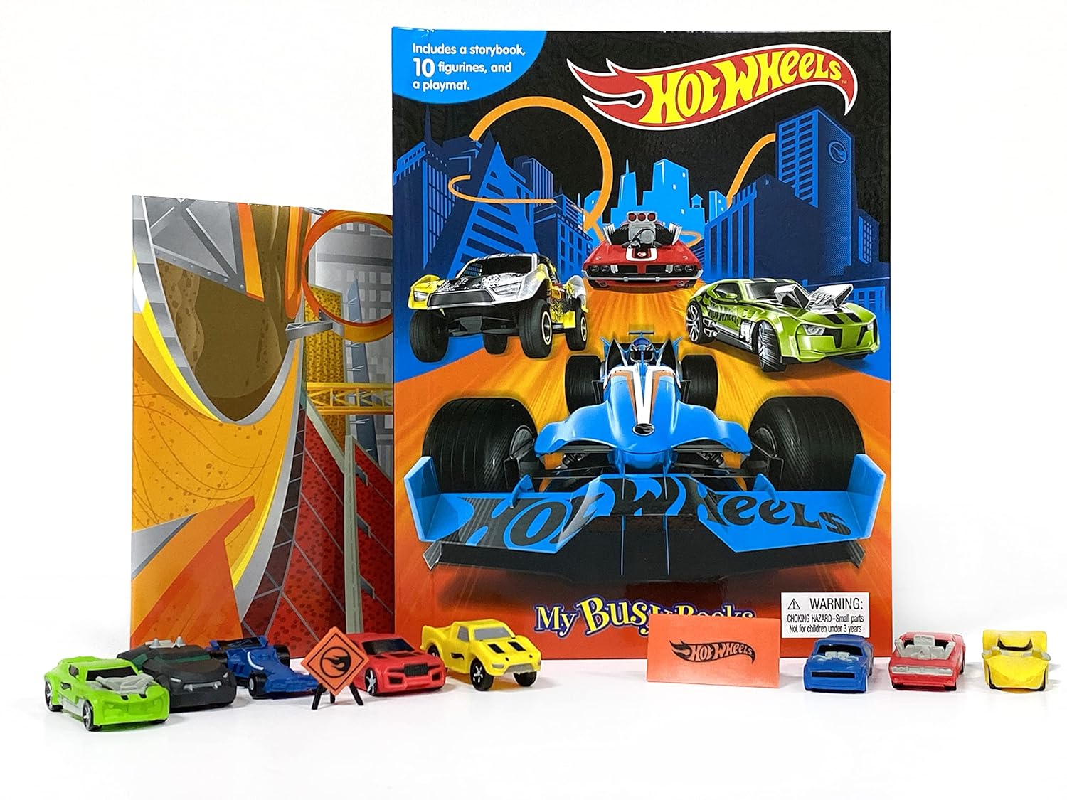 My Busy Book : Mattel Hot Wheels (Board Book)