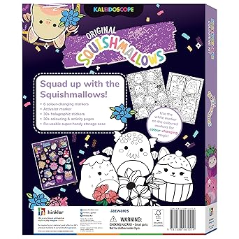 Kaleidescope Colouring Kits 7 Squishmal