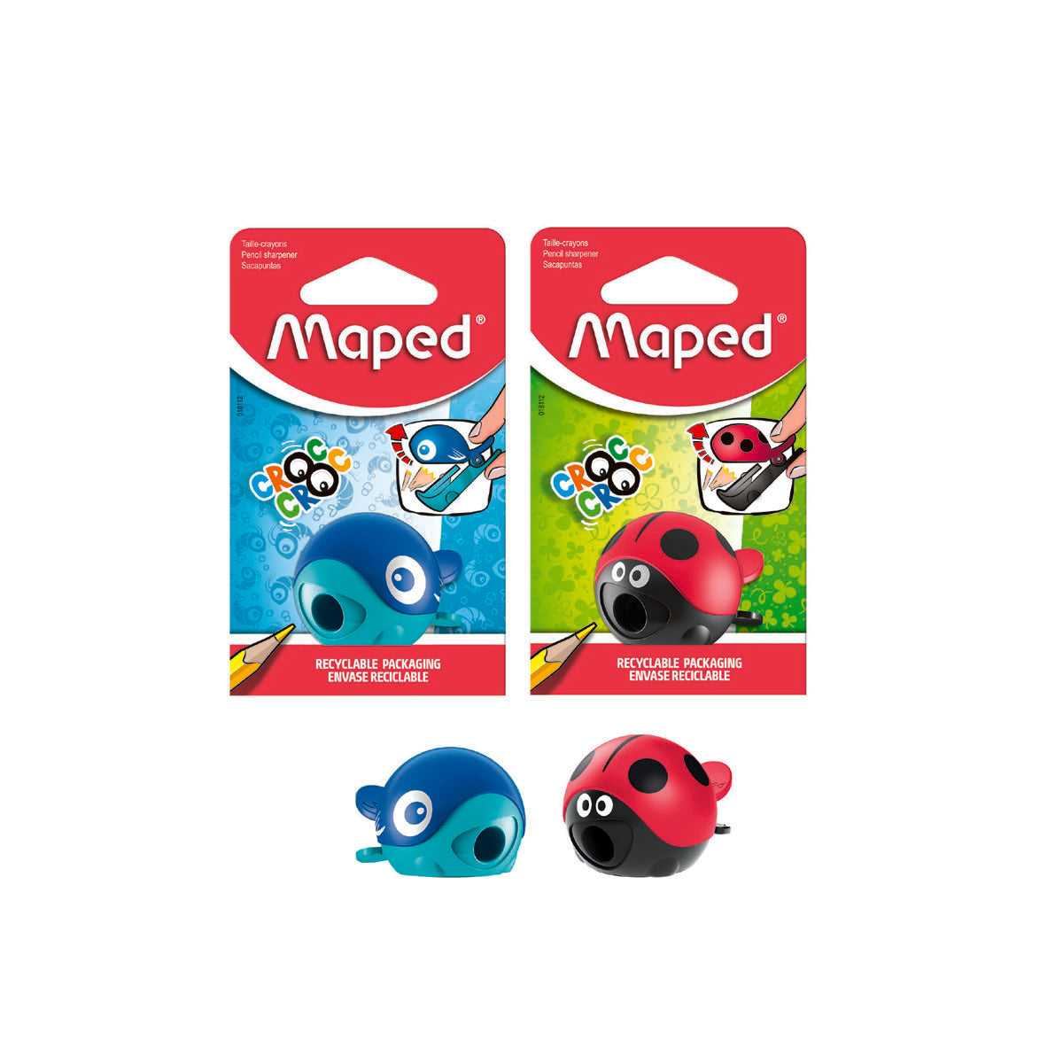 Maped Sharpener-Pencil 018112 1 Hole