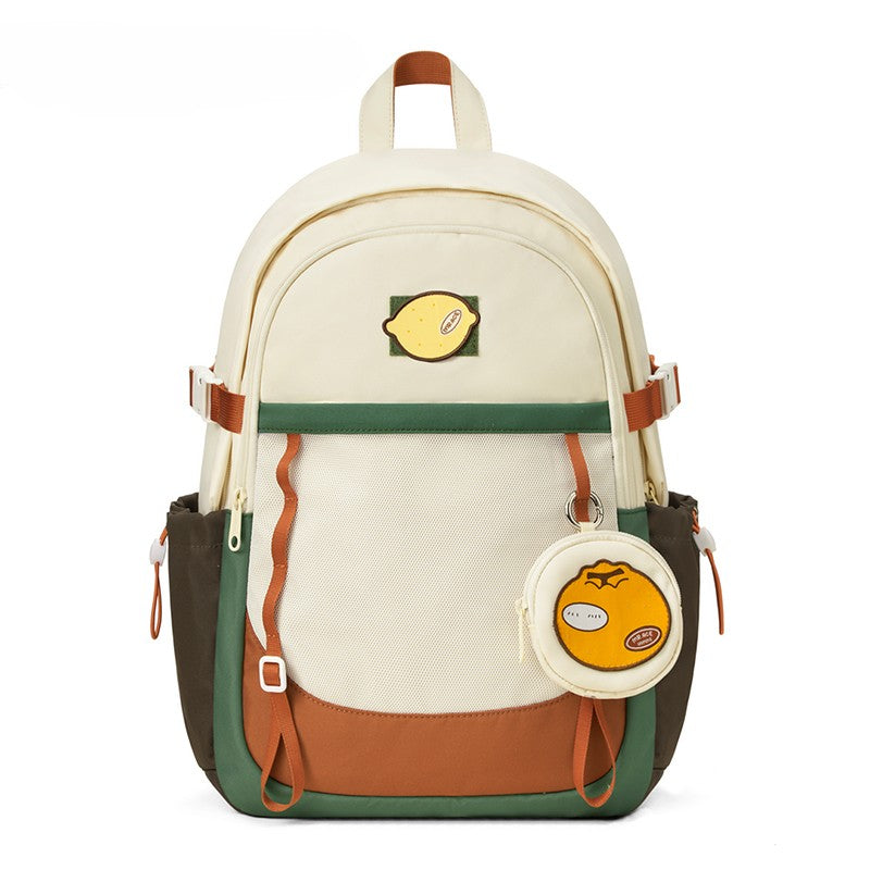  Mr. Ace Double Compartment Lemon Backpack 