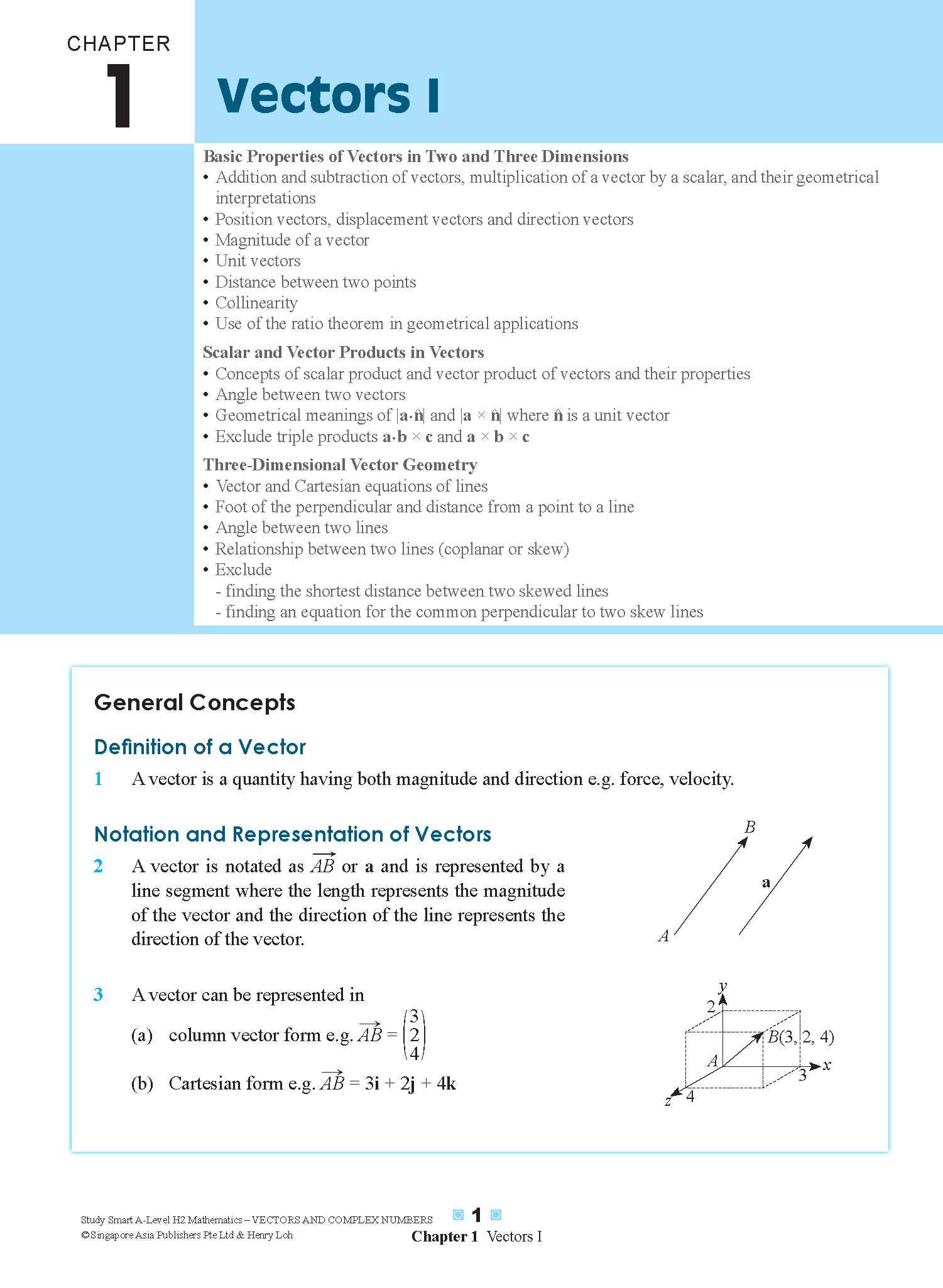 A-Level STUDY SMART H2 Mathematics Vectors and Complex Numbers