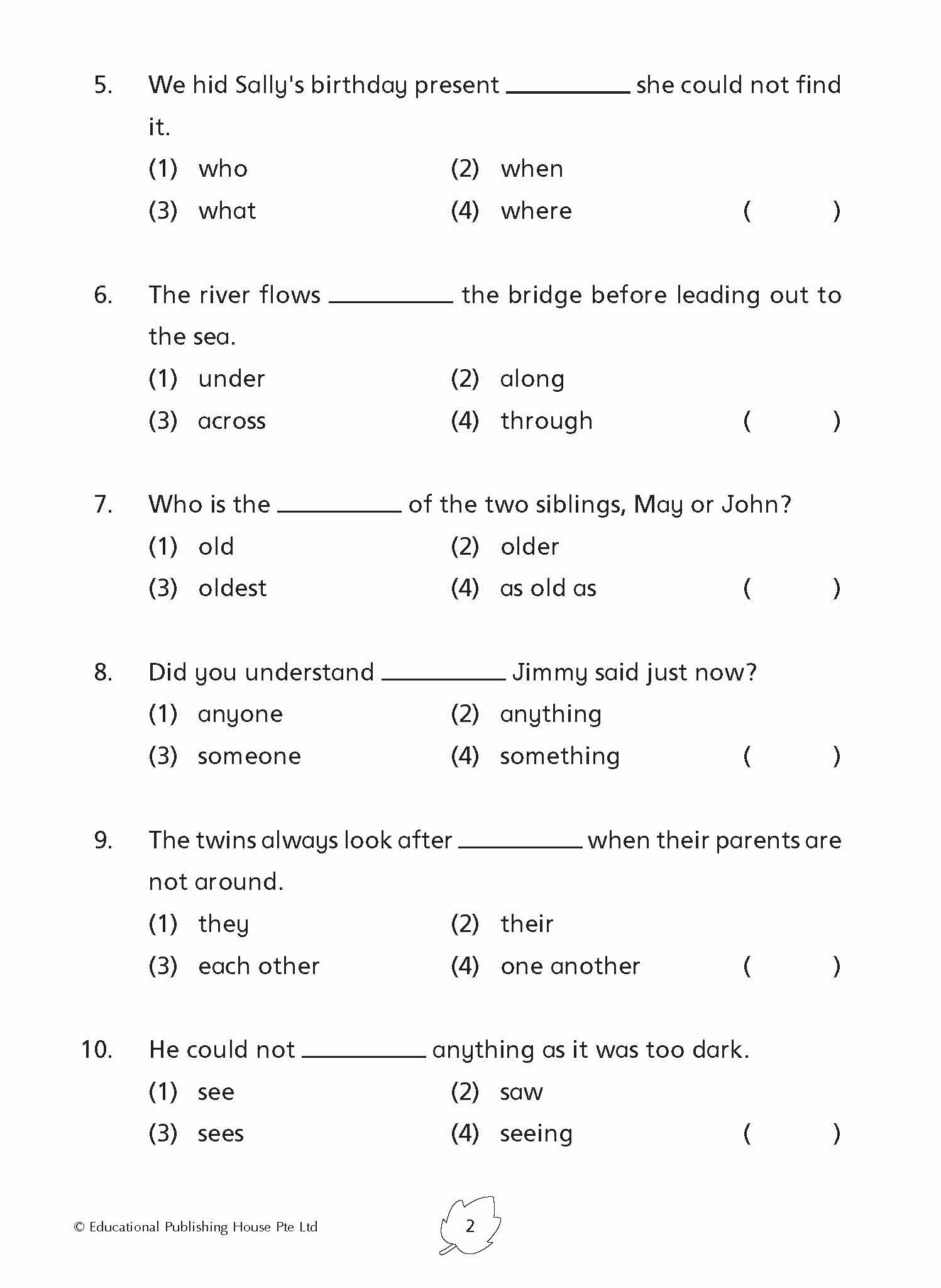 Primary 3 English Practice 1000+