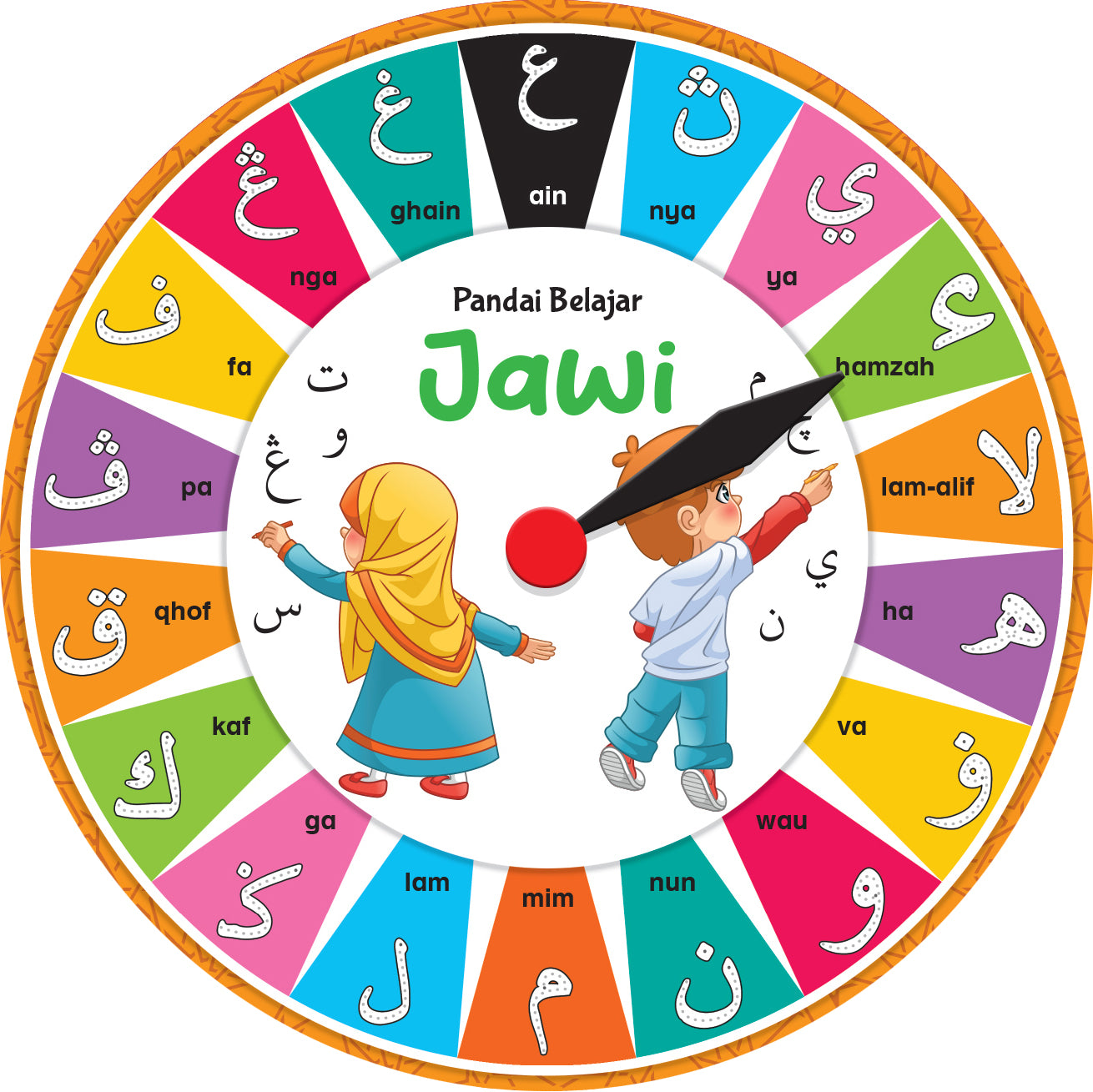 Papan Tulis: Pandai Belajar Jawi