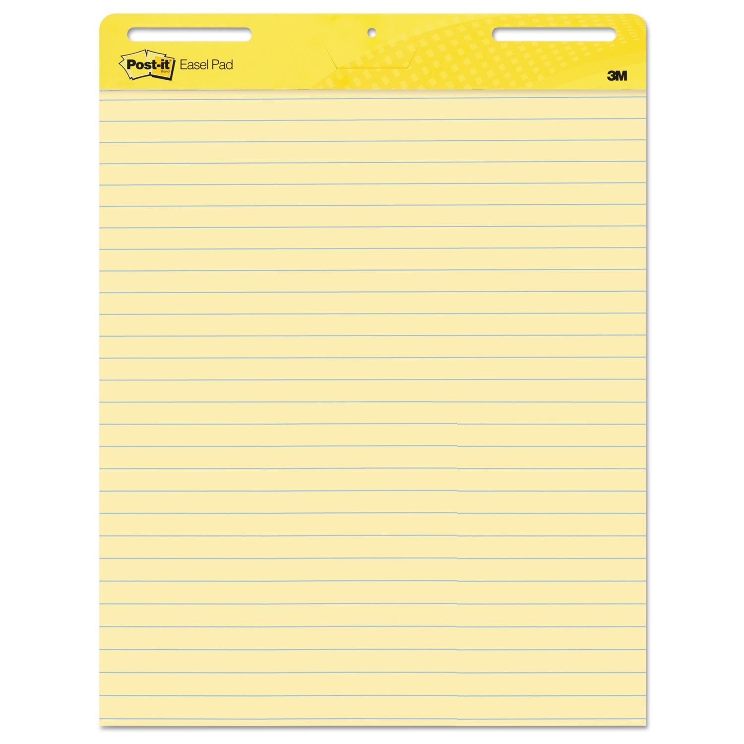 Post-it® 561 Easel Pad Lined Yellow, 25x30"