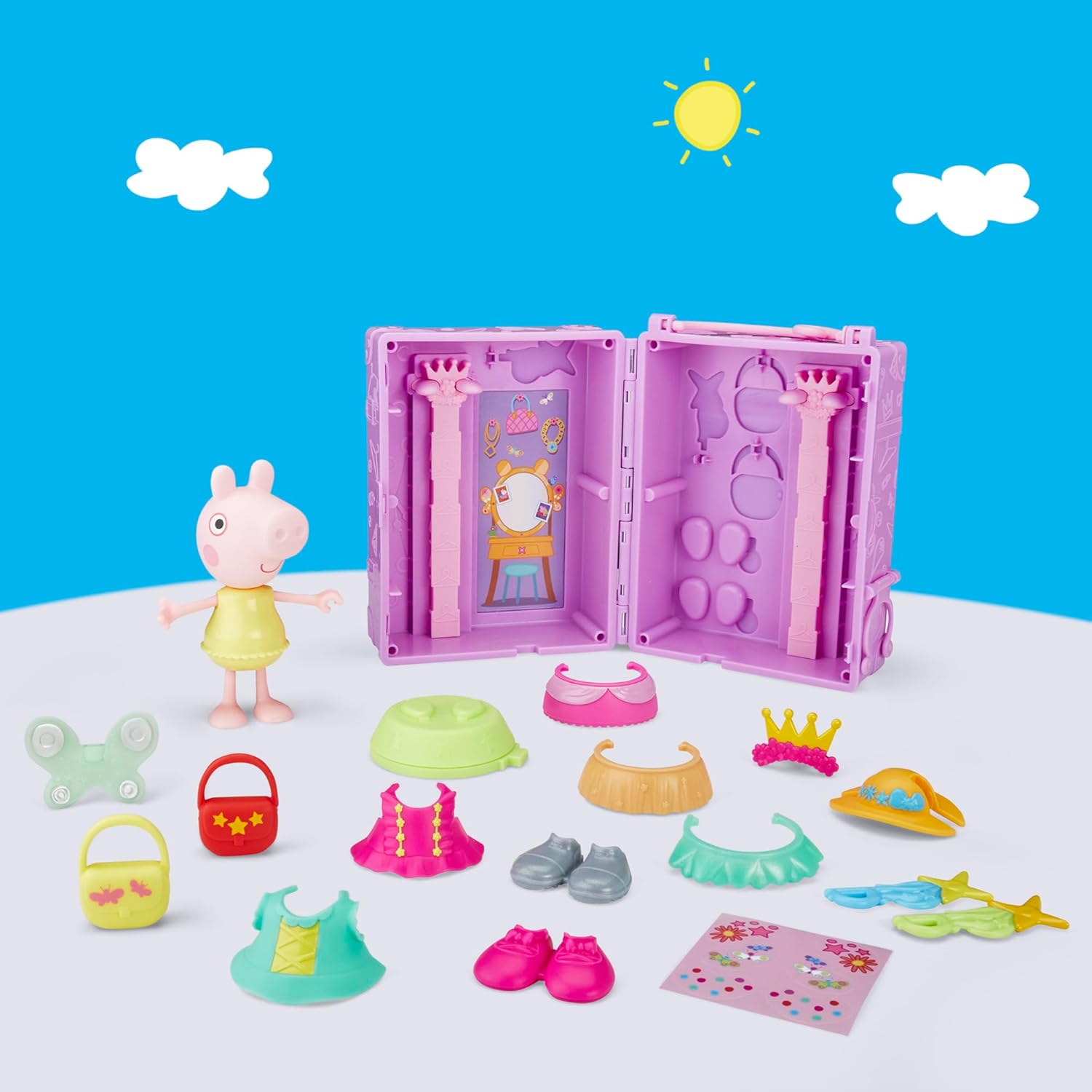 HASBRO PEPPA PIG PEPPAS DRESS UP WARDROBE PLAYSET