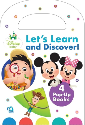 DISNEY BABY:LET'S LEARN & DISCOVER! 4BKS