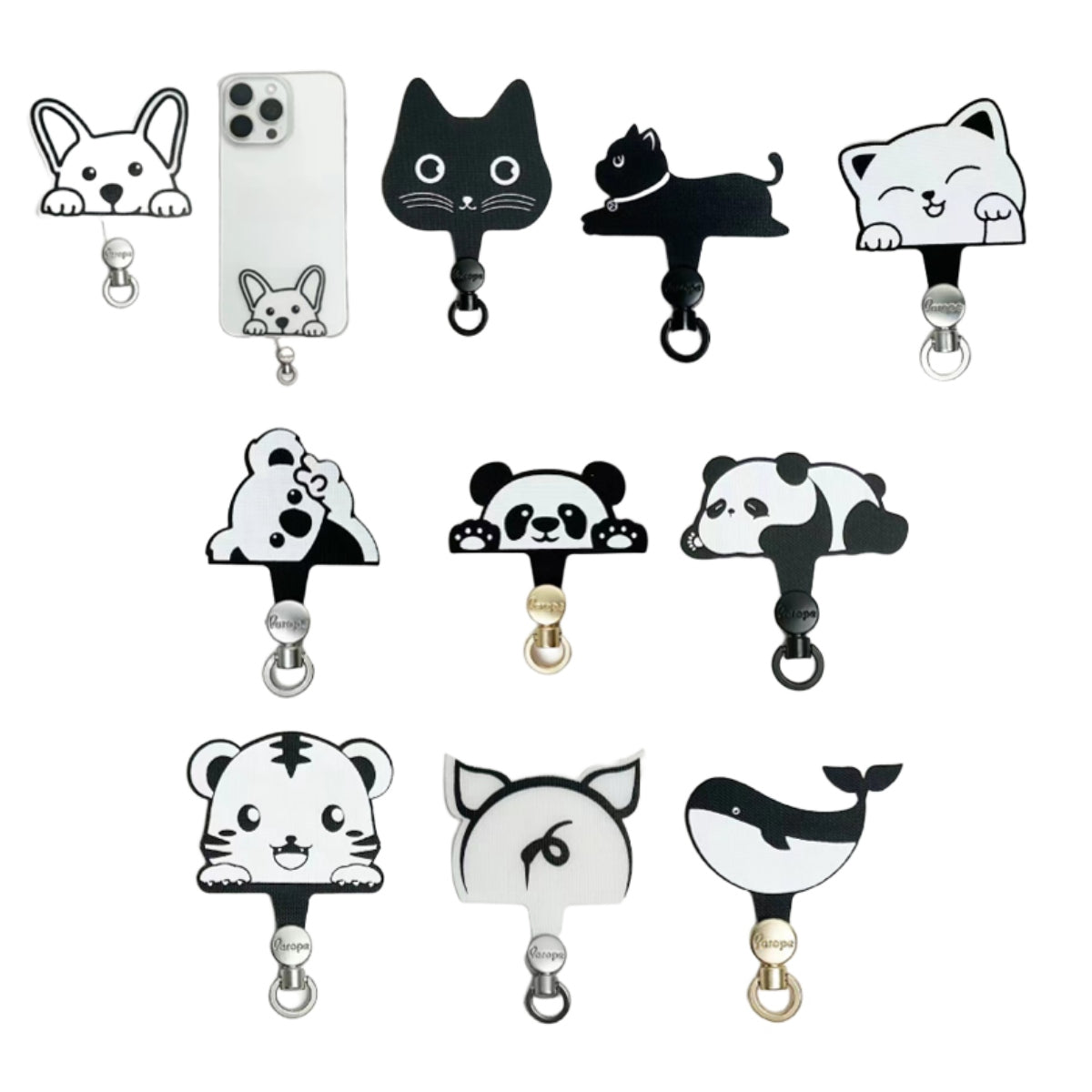 360° Rotate Phone Charm Plate