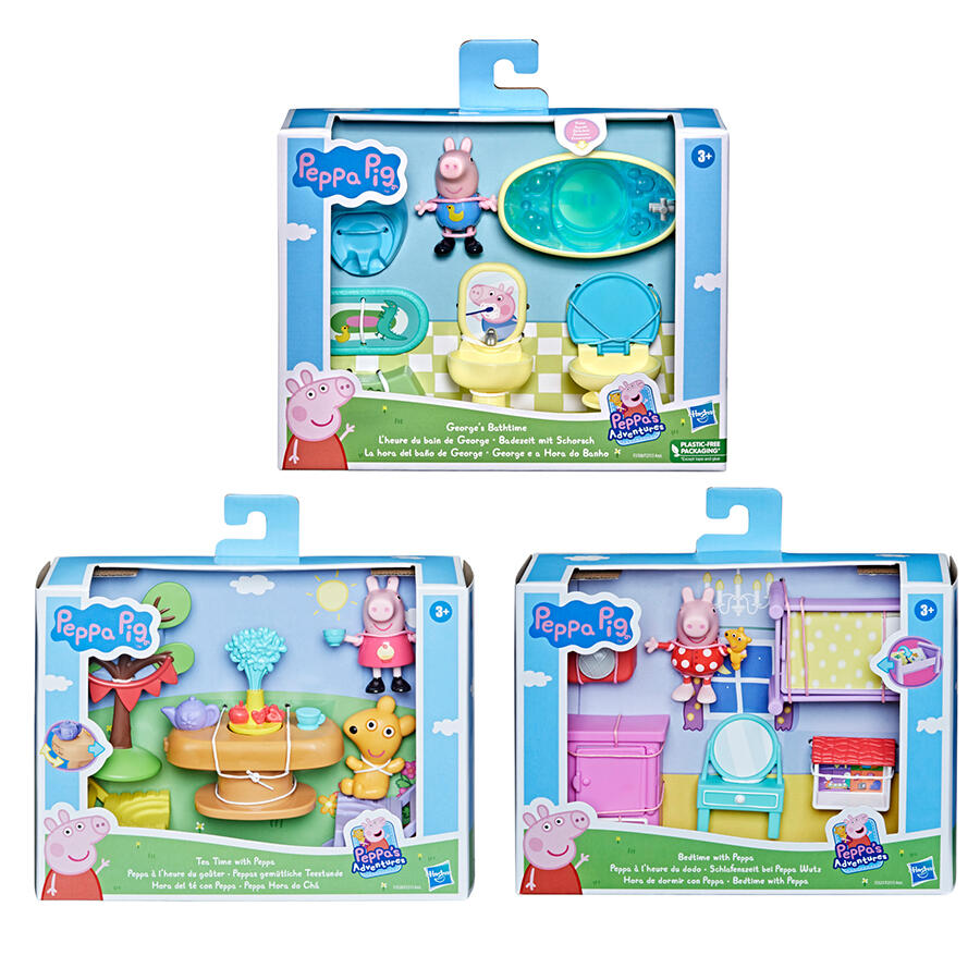 Peppa Pig Peppa's Adventures Little Rooms Accessory Set - Assorted 
