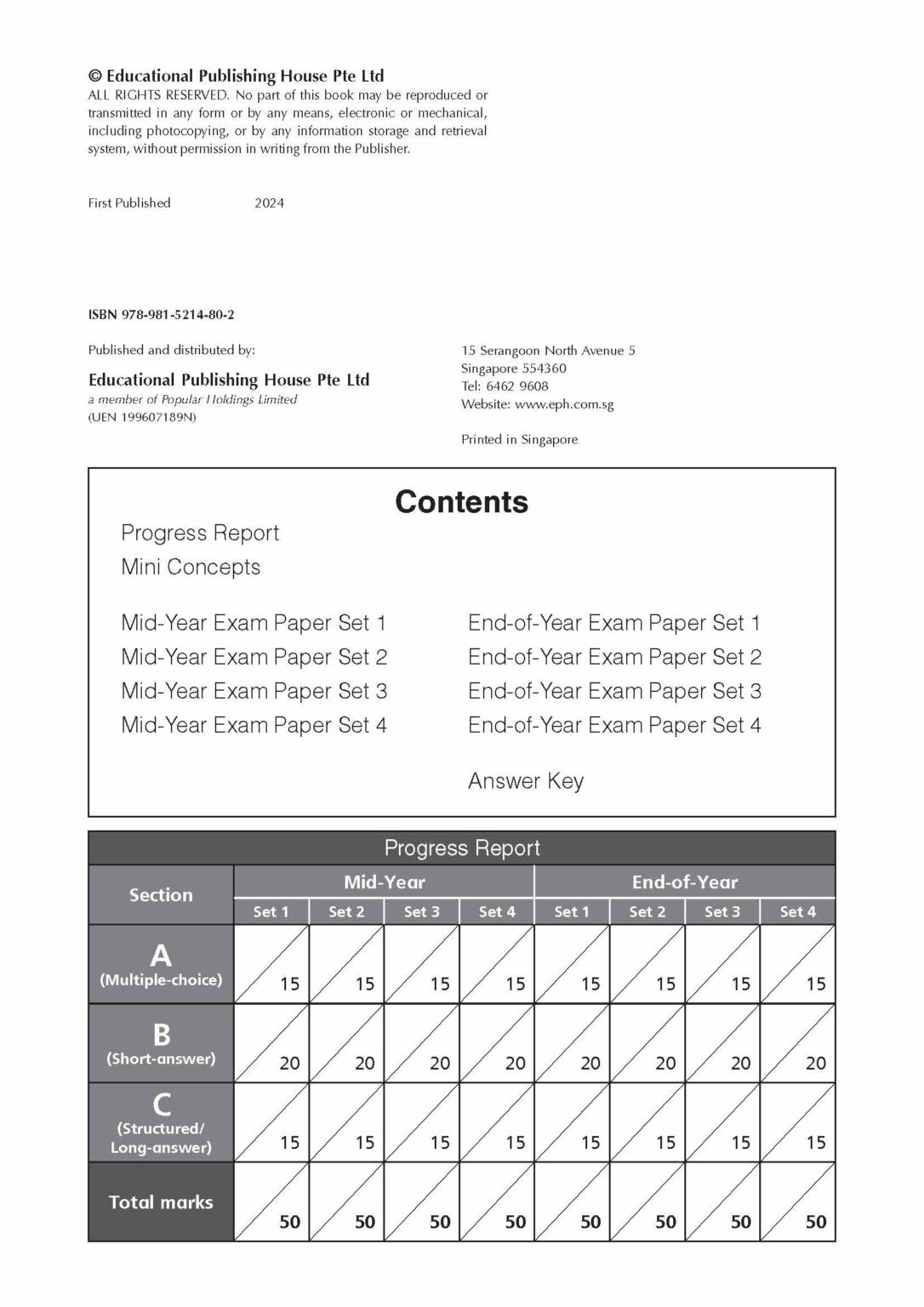 Primary 1 New Syllabus Maths Exam Papers 