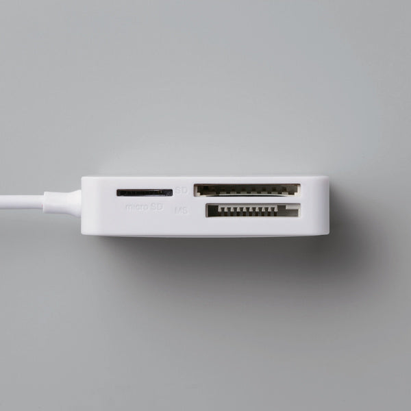 Elecom USB Memory Card Reader White